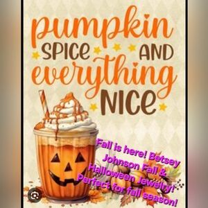 Betsey Johnson Fall & Halloween Jewelry!! Reasonable offers welcome!